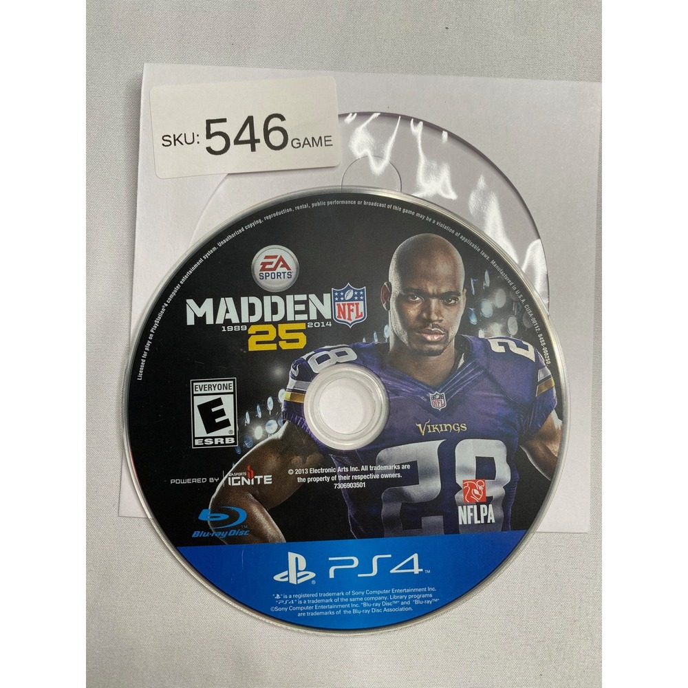 Madden NFL 25 Sony PlayStation 4